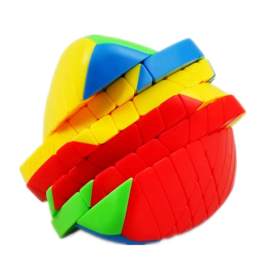 مكعب سحري على شكل هرم من Shengshou ، مكعب سرعة Mastermonix ، زلابية أرز ، 6x6x6 ، 6x6