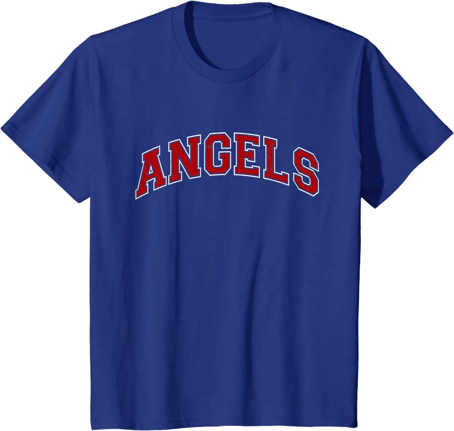 Vintage Angels Sports Name Athletic Text Arch Gift Men Women T-Shirt