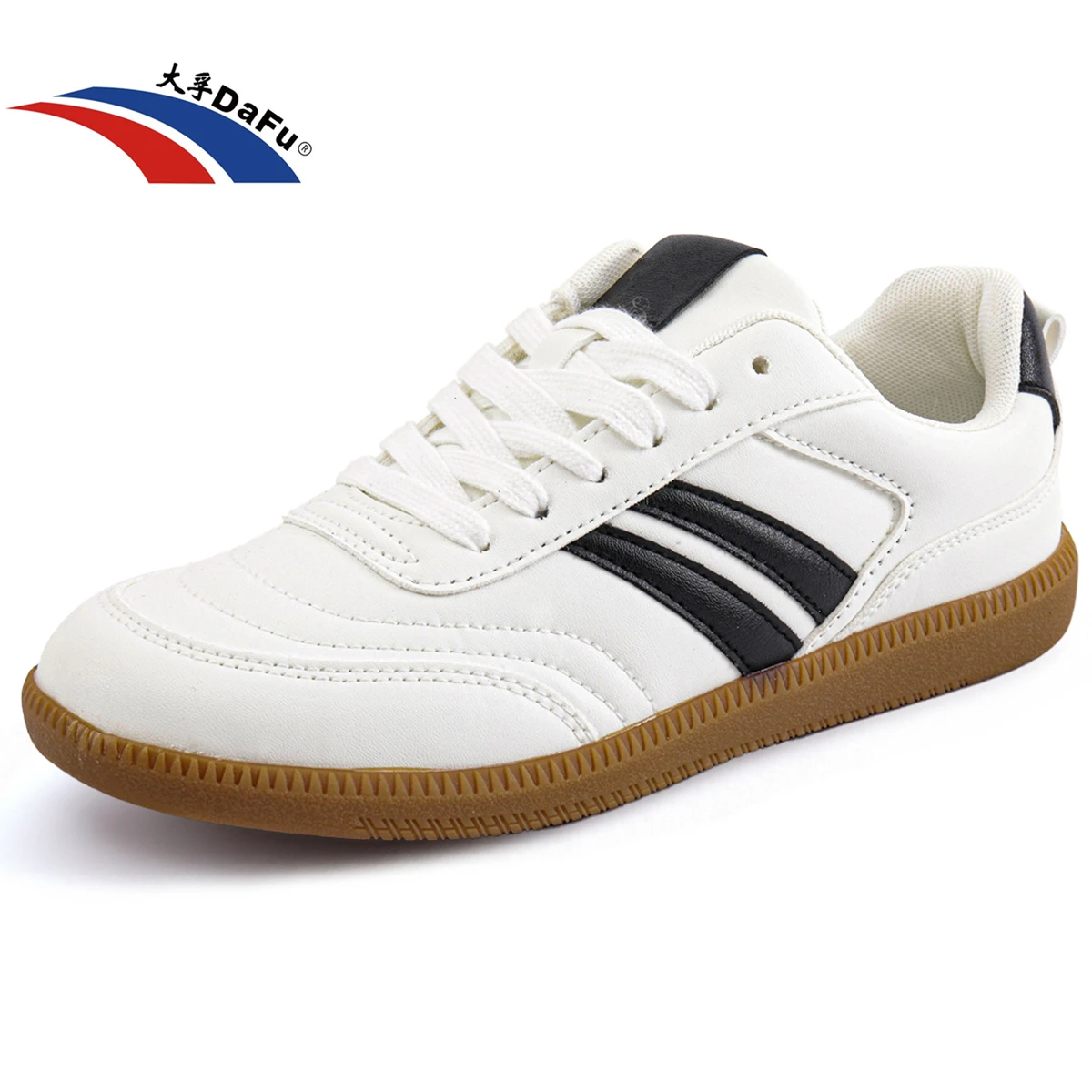 Dafu Parkour Original Sneakers Men Women Shoes Microfiber Leather Waterproof Shoes white