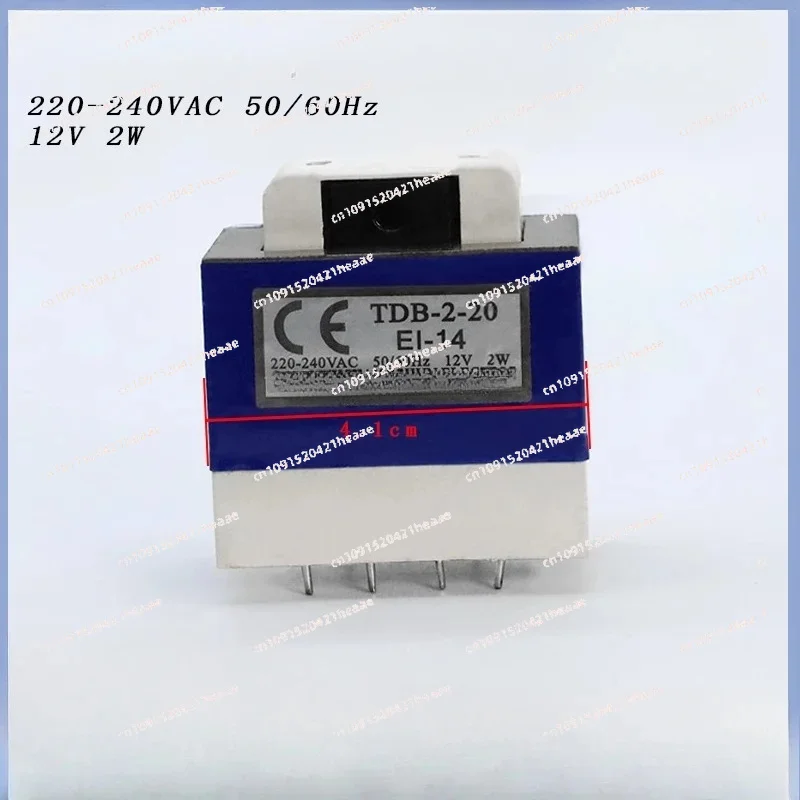 Suitable for TDB-2-20 power transformer for sterilizer hood integrated stove 220V-240VAC/12V 2w