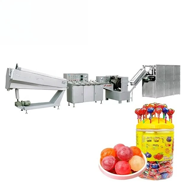 Lollipop Candy Making Machine Cost Effective High Performance Die-forming Automatic Lollipop Machine for Confectionery Factories