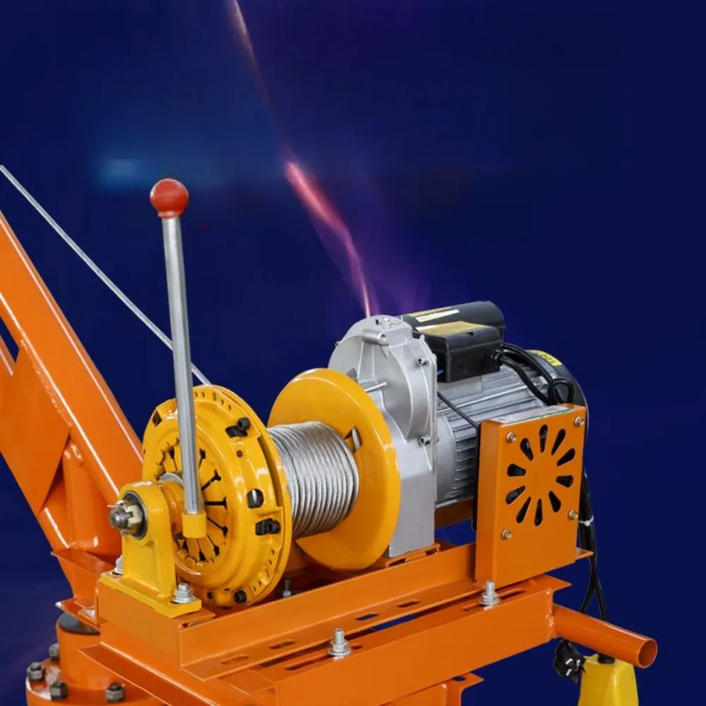

Outdoor hoist household small electric lifting crane