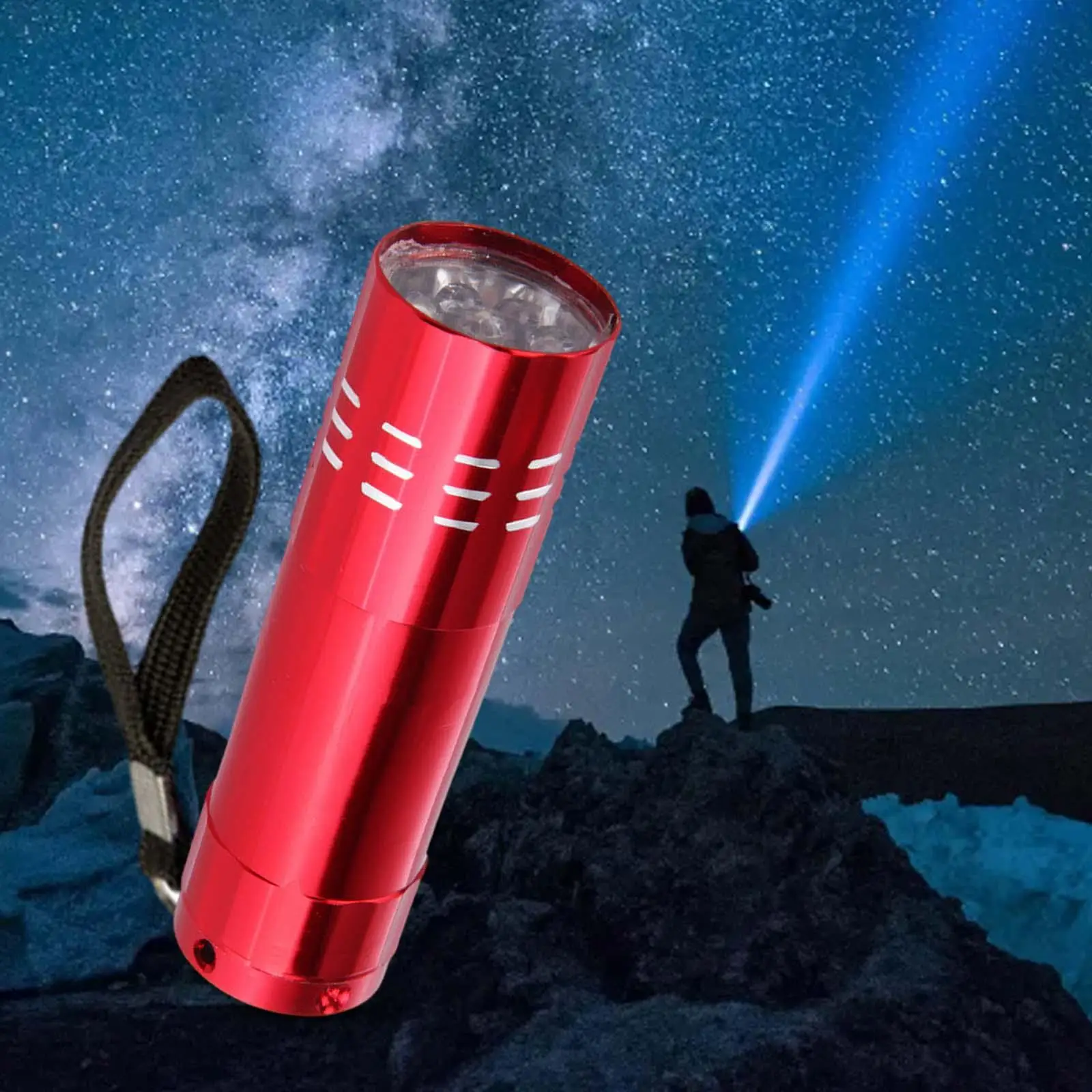 2-4pack Mini Flashlight Small Flash Light Flashlight for Hiking Backpacking Home