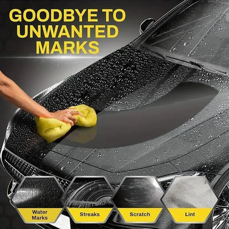 샴가죽 자동차 스웨이드 천 PVA 고무 건조 세척 샤미 자동차 타월 초흡수력 최고의 건조