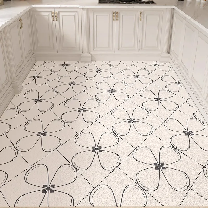 Kitchen Carpet Non-slip Oil-proof Waterproof Washable Kitchen Floor Mat Home Decoration Long Strip Runner Rug 러그 Alfombra Cocina