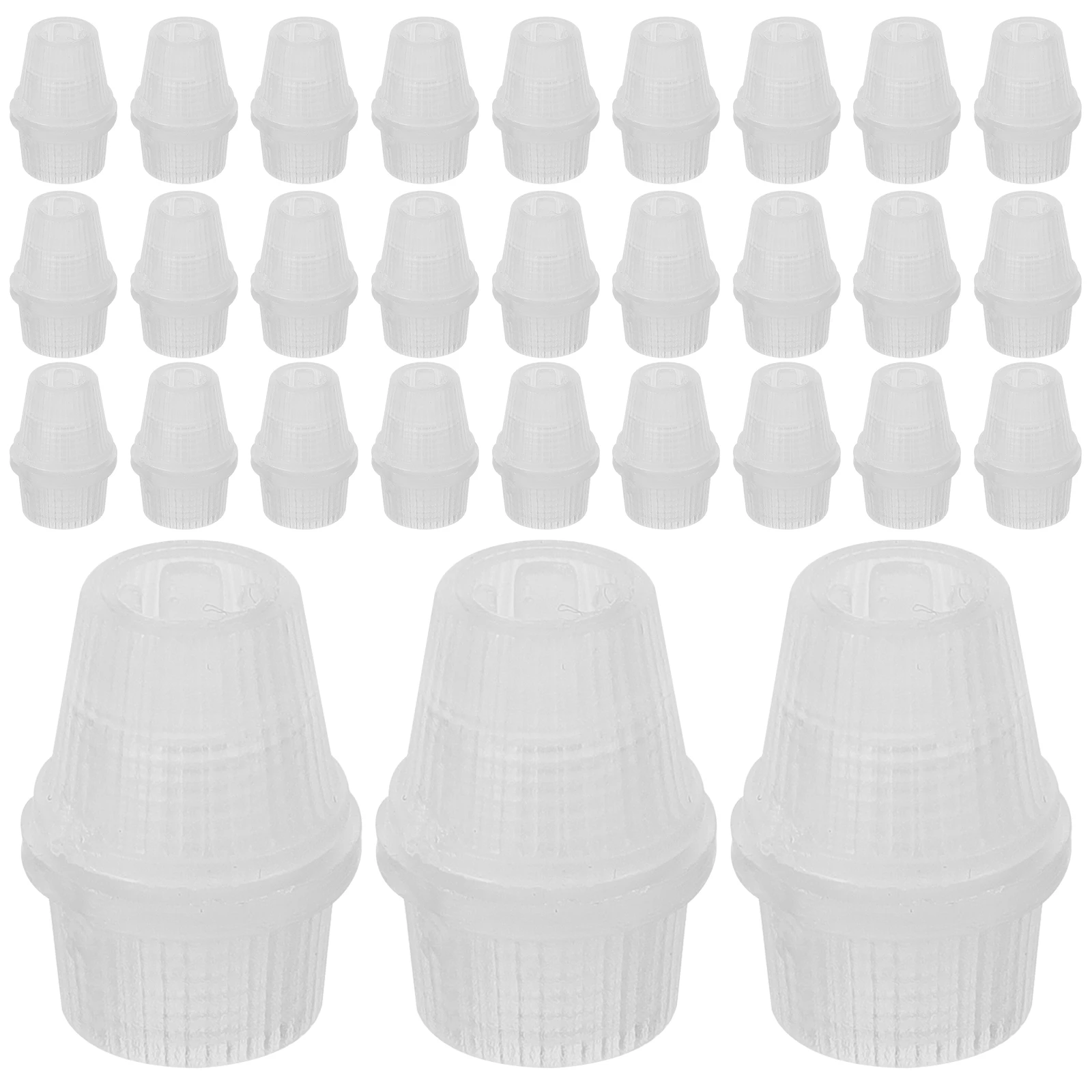 

100pcs Locking Cap Cable Gl Connector Cord Grip Strain Relief Grips Plastic M10 Thread Pendant Lights Power Cords Electrical
