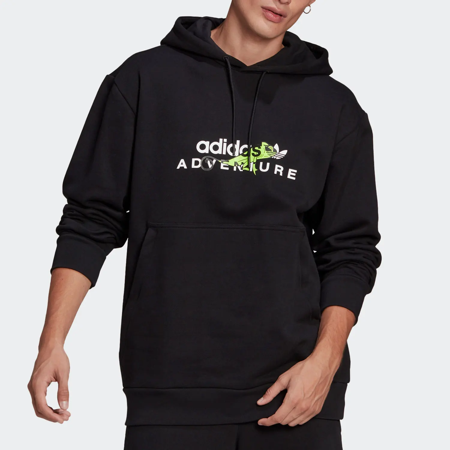 

Adidas Аутентичный сезонный новый мужской удобный пуловер с тремя полосками GN2325