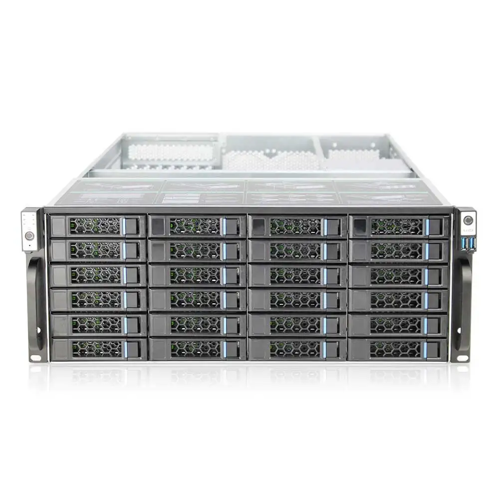 4U Rackmount Hotswap server Case Distributed storage server 24 drawer 4U hot plug chassis Air cooled empty chassis