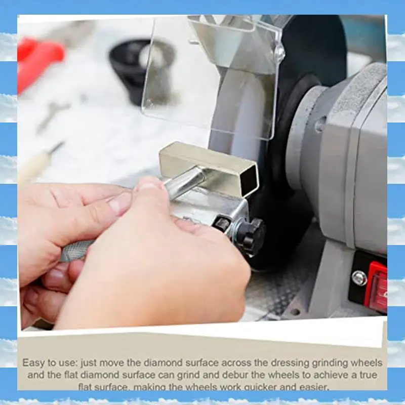 

A11I 1 Set Hand-Held Electroplated Diamond Trimmer Wheel Dresser Desktop Grinder Grinding Wheel