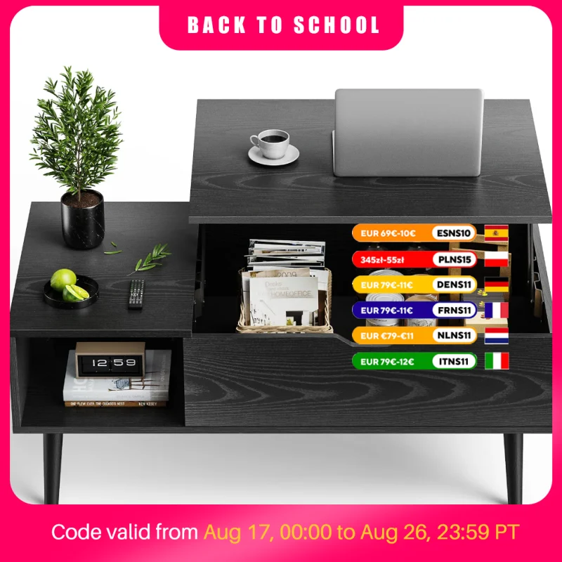 #42 Trending Storage Coffee Tables Right Now