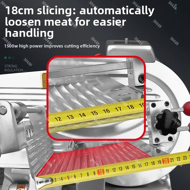 Commercial Meat Slicer Frozen Meat Cutter For Beef Lamb Rolls Hot Pot