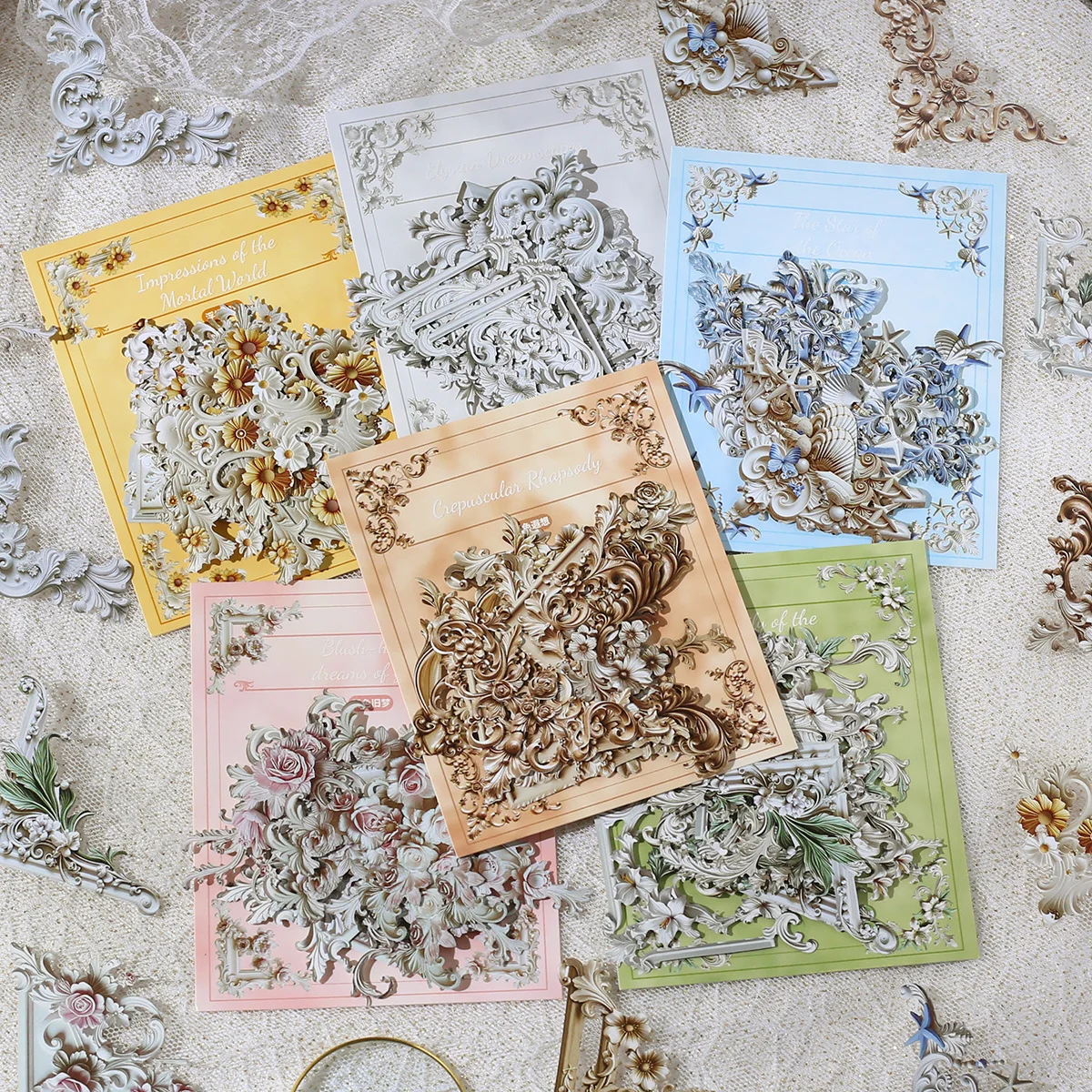 

120 шт. винтажные угловые наклейки с цветами, наклейки для скрапбукинга, украшения для DIY, скрапбукинг, журнал, карты, принадлежности для изготовления