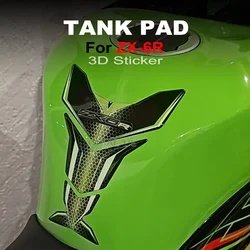 For Kawasaki Ninja ZX-6R ZX6R ZX 6R Motorcycle Protector Tank Pad Gas Knee Decal Stickers 2018 2019 2020
