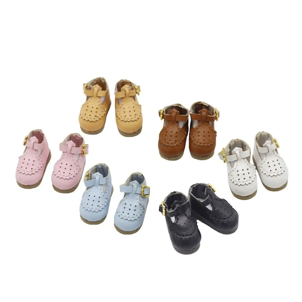 

1 Pair T-Back Obitsu 11 Doll Shoes Cute Thick Bottom 1/12 Bjd Doll Shoes Multi-color Mini 1/12 Bjd Casual Shoes Holala