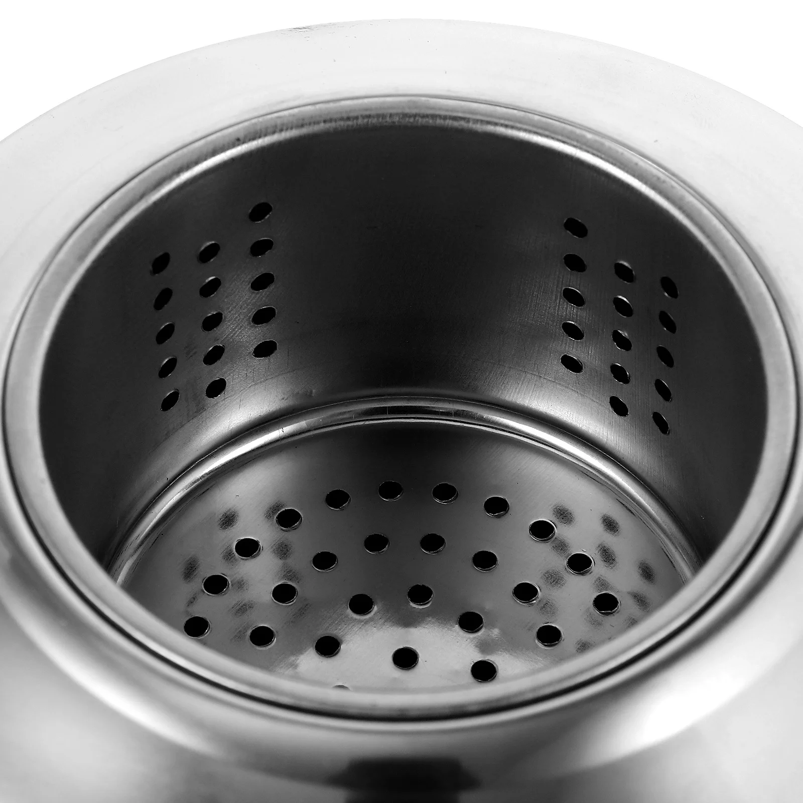 

1Pcs Stainless Steel Whistling Teakettle Tea Pot Tea Strainer Heat Resistant Handle Household Portable Kettle Suitable for Gas