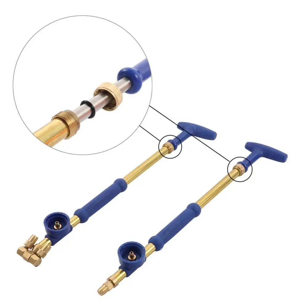 Portable Brass Atomizing Misting Nozzle Push-pull Single/double Head Irrigation Sprayers Adjustable Universal Garden Sprayer