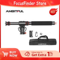 AMBITFUL GM104 Aluminium alloy tripod extenged crossbar ledgth 48-106cm adjuatbale for sony Canon Fuji nikon and mobile phone