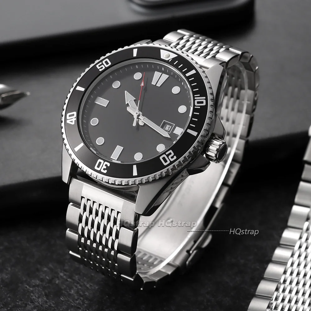 Solid Mesh Stainless Steel Watchband for Seiko Luxury Business Bracelet 18 20 24 22mm Deployment Clasp Wrist Strap for Rolex