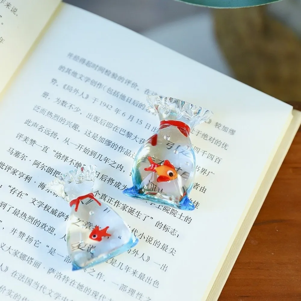 

Transparent Mini Pocket Fish Ornaments Cartoon Simulation Miniature Aquarium Ornament Decorative Handcrafted Pocket Fish Statue