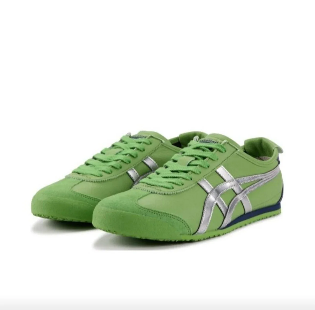 Asics Onitsuka Tiger mężczyźni i kobiety Meksyk 66, wsuwane męskie i damskie buty do biegania Lekkie i oddychające tenisówki