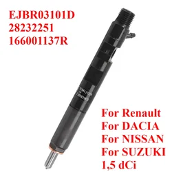 H8200421897 EJBR03101D 28232251 New Diesel Fuel Injector Nozzle for Renault Clio Kangoo Dacia Jimny 1.5 Dci EURO 4