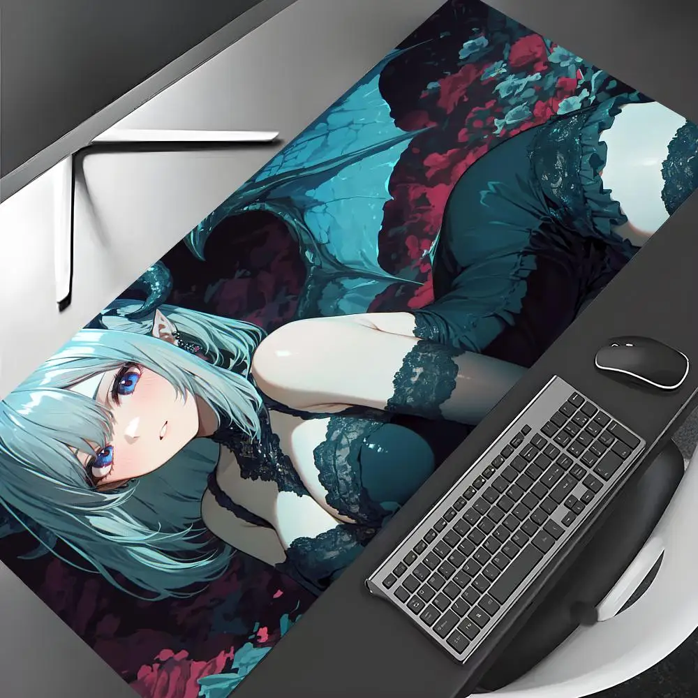 

Sexy and charming witch Mouse Pad Desk Mat Gaming mat gamer pc accessories rubber anti-slip keypad expansion mousepad office pad