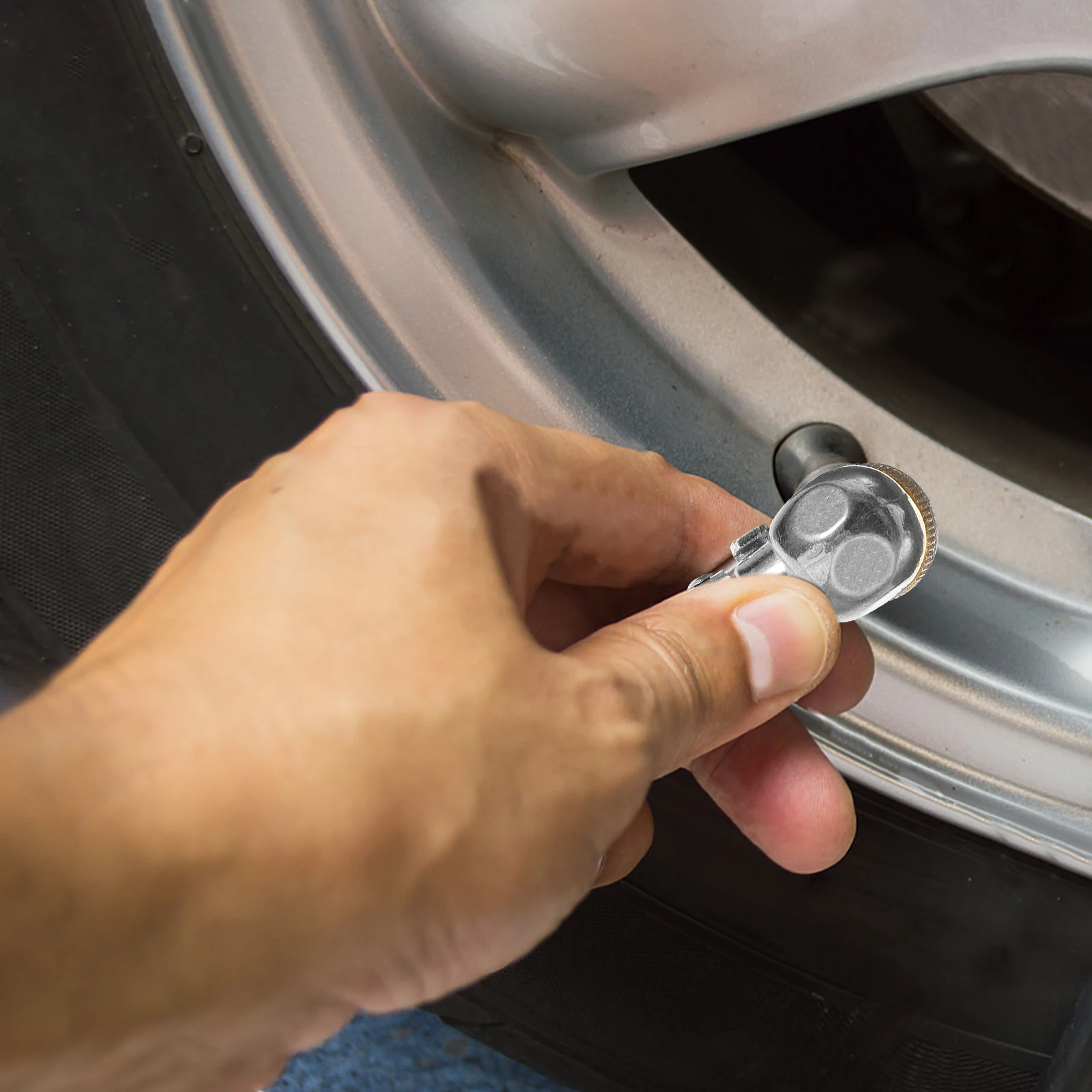 

Tire Air Chuck Copper Locking Inflator Clip for Car Suv Truck Tire Chuck Air Compressor Accessories Quick Connect