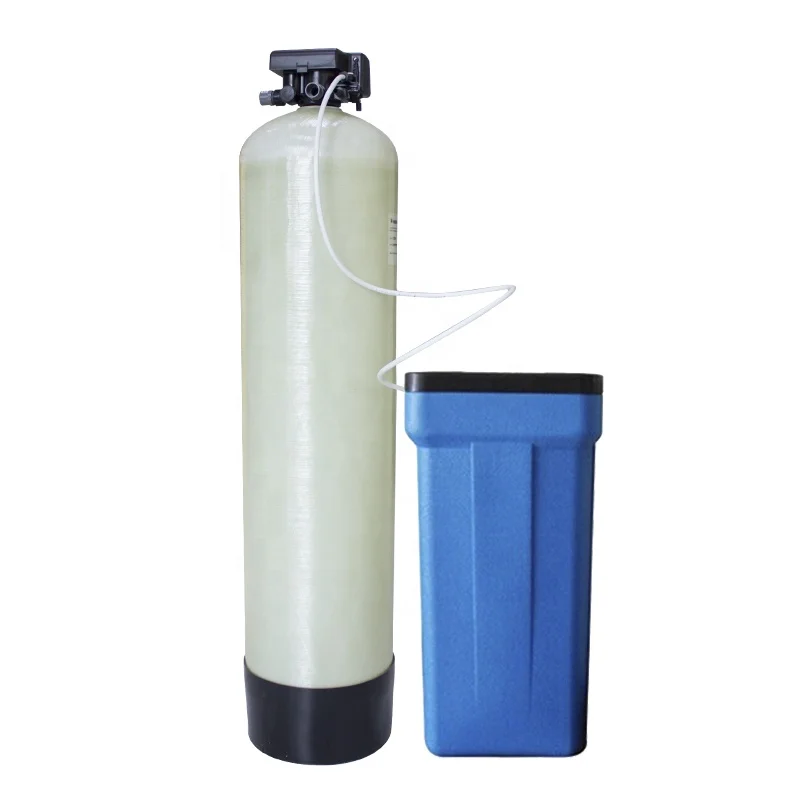 مصنع منقي المياه الأوتوماتيكي للغلاية مع صمام التحكم ومنقي المياه القلوية من الراتنج الأيوني #2