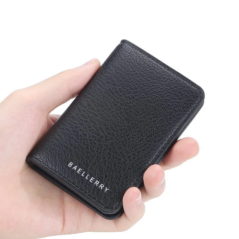 

Men's Card Holder Small and Simple Driving License Card Cover Multiple Card Slots Simple Ultra-Thin Card Holder Certificate Card