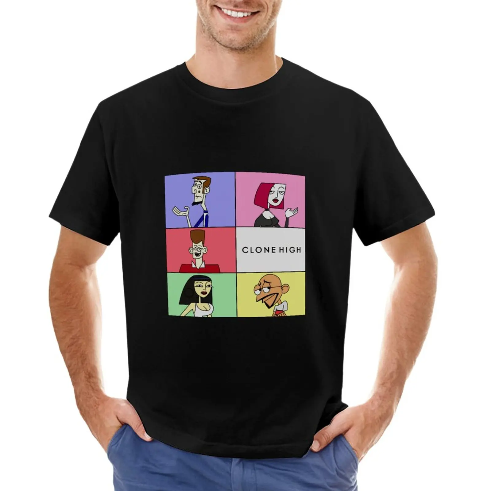 

Clone High Square Frame Design T-Shirt vintage t shirt sublime t shirt mens graphic t-shirts hip hop
