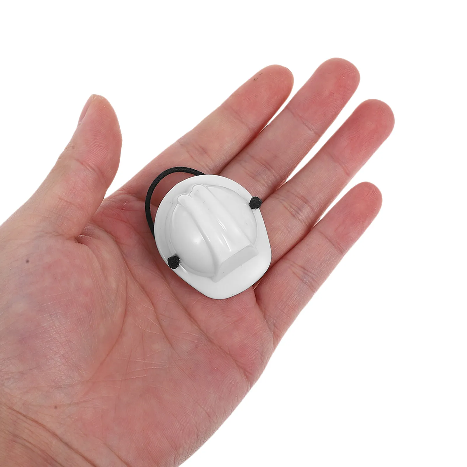 

2Pcs Pet Mini Safety Spring Rope Fit Compact Miniature Hard Hat for Birds Dogs Cats Craft Projects Construction Party