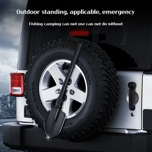 Multifunctional garden shovel, suitable for camping, fishing, wild survival pick and 3-in-1 hoe 10 Main Sales hoe - №2