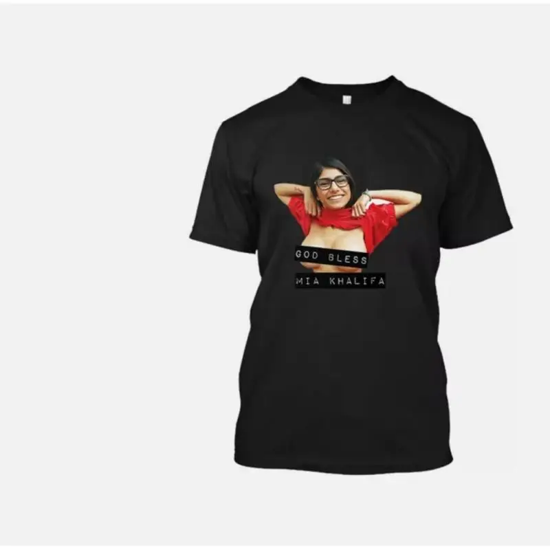 

Limited Nwt God Bless Mia Khalifa American Lebanese Media Funny T Shirt S 5Xl