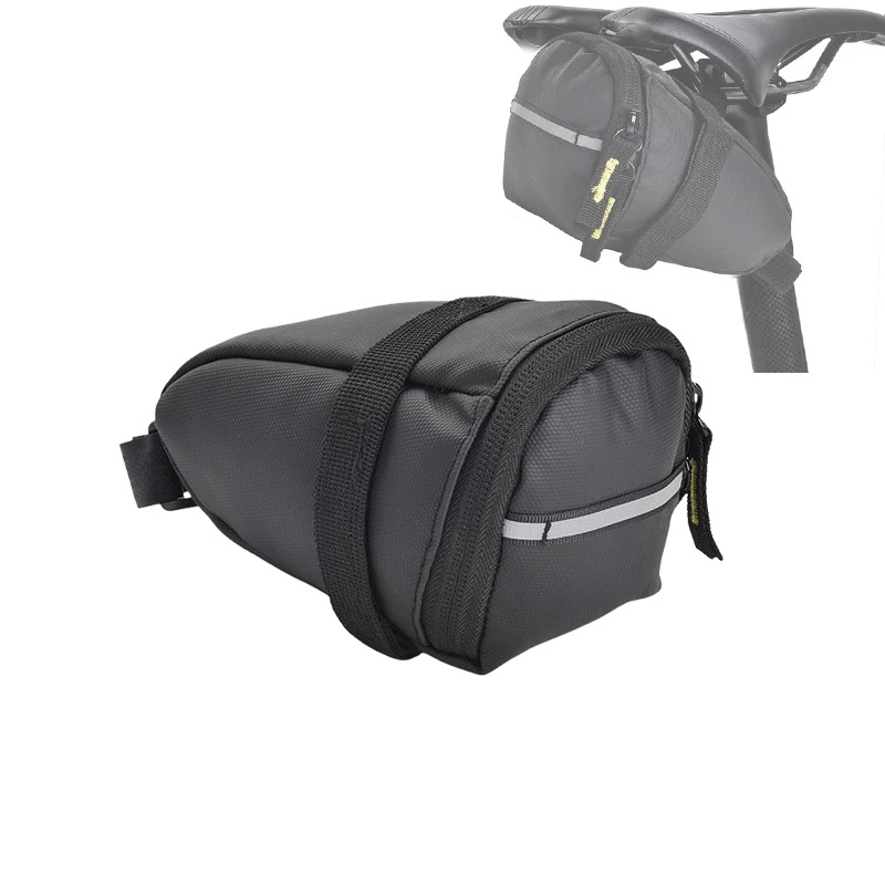 

Durable Bicycle Saddle Bag Large Capacity Bike Seat Bag Rainproof Bicycle Tool Holder Bag for Everyday Travel MTB Accessories