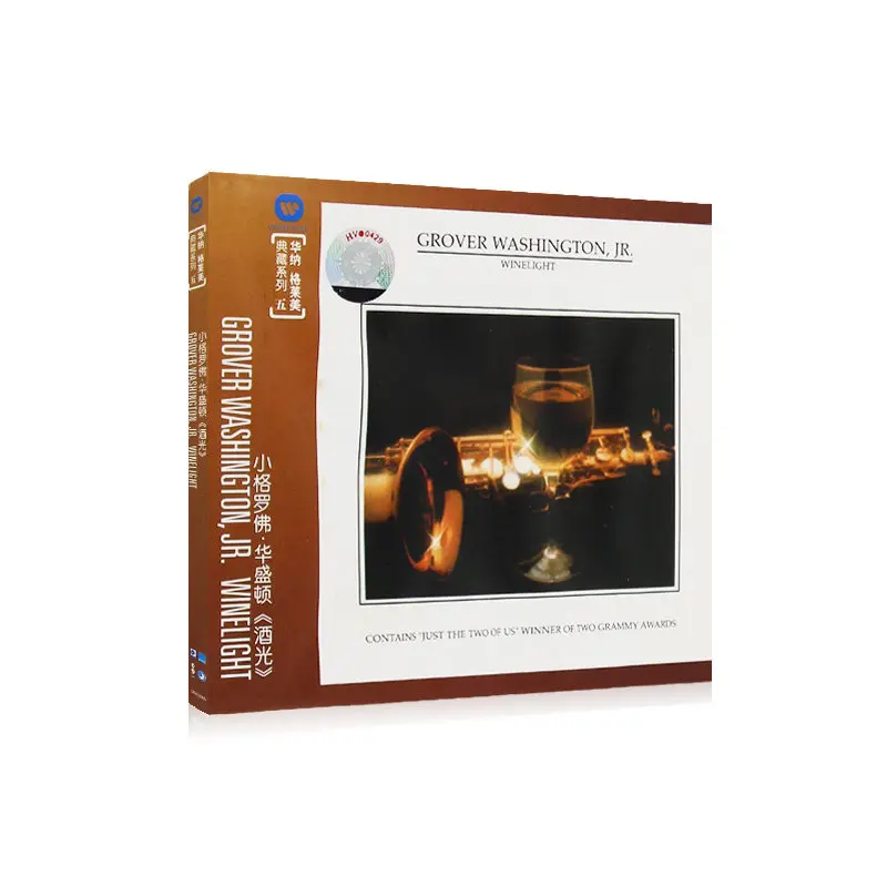 Álbum Smooth Jazz de Grover Washington Jr, CD de Música Jazz com Faixas Premiadas pelo Grammy para Fãs