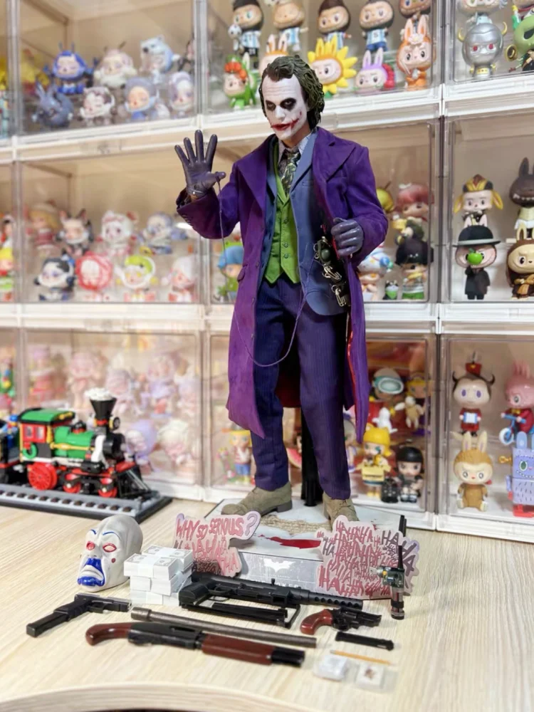 美品 Hot Toys ジョーカー QS010 フィギュア 1/4スケール NEW Hot Toys QS010 Batman Dark Knight 1/4 The Joker Heath Ledger