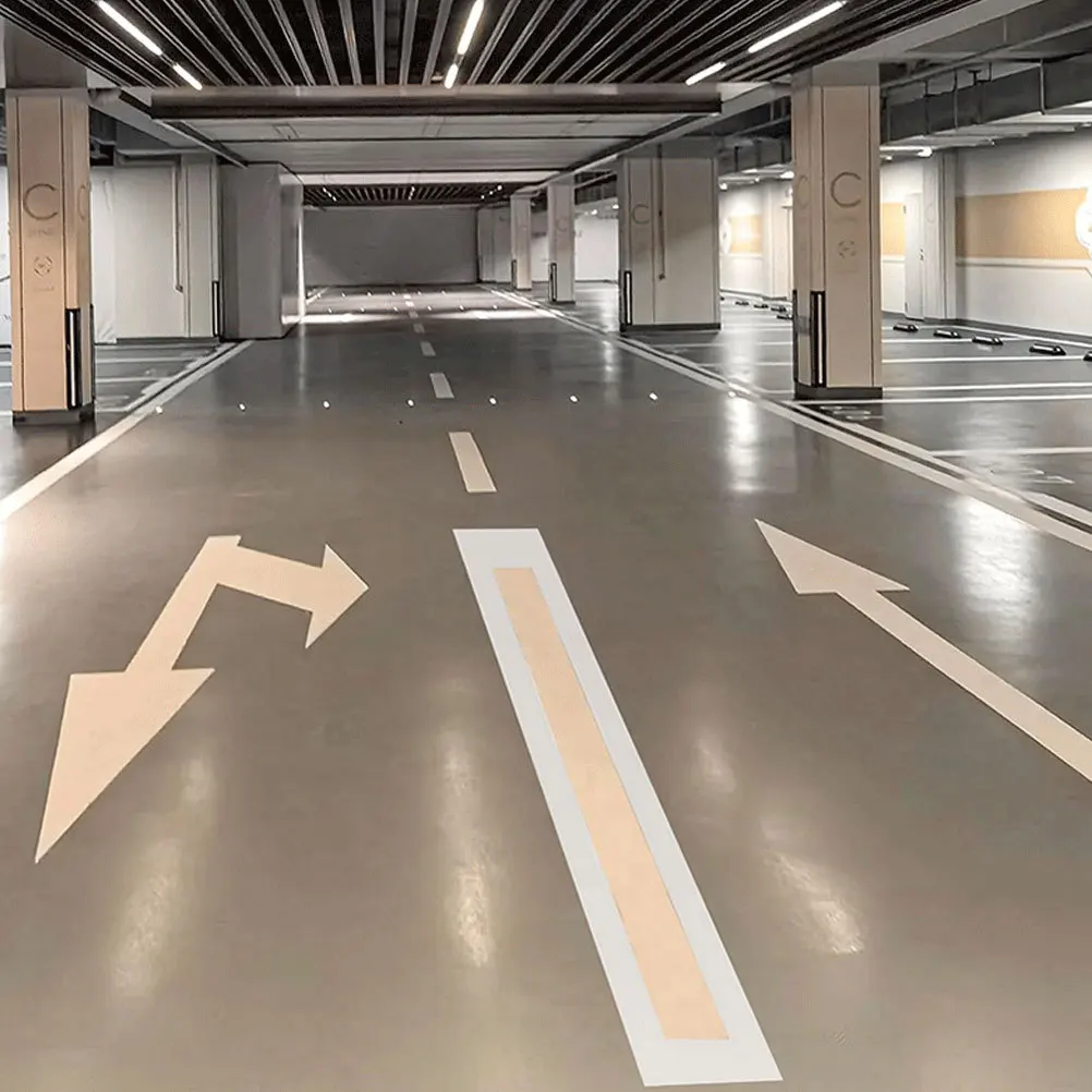 Reusable Foldable Parking Lot Line Stencil Accurate Straight Template for Asphalt Concrete Pavement Spray Paint