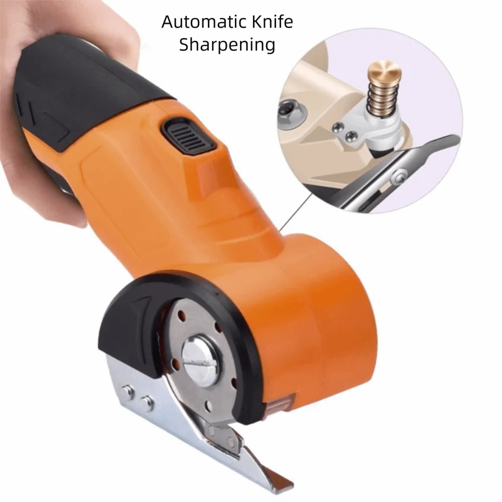 Safety Features Portable Wireless Electric Cutter USB Charging Safety Lock High Power Motor Cutter Ergonomic Design