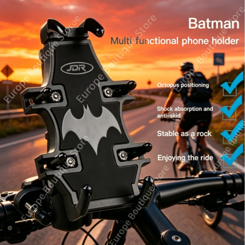 

2026 NEW Motorcycle Phone Mount Universal Anti Vibration Adjustable GPS Holder for Navigation Riding Touring Gear