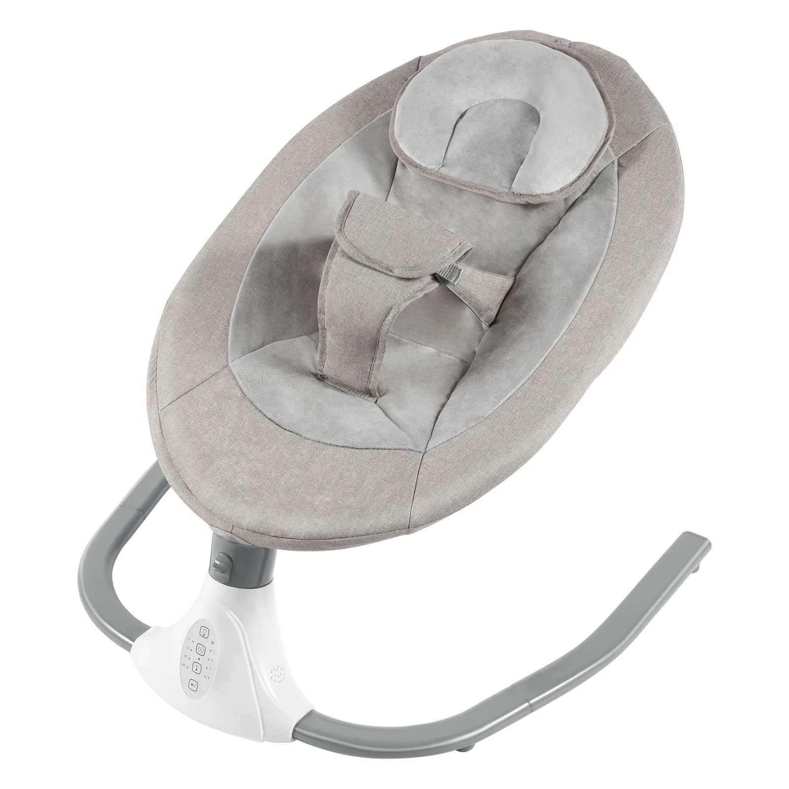 Electric Baby Swing with 4 Adjustable Speeds and Timer – Soothing Rocker for Infants and Toddlers