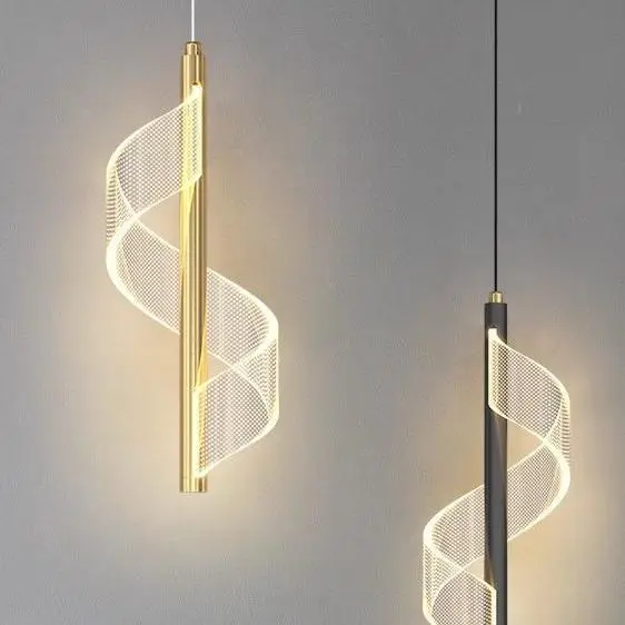 

Nordic Modern Minimalist Single Head Pendant Light No Blue Light for Bedroom Hallway Living Room Wall