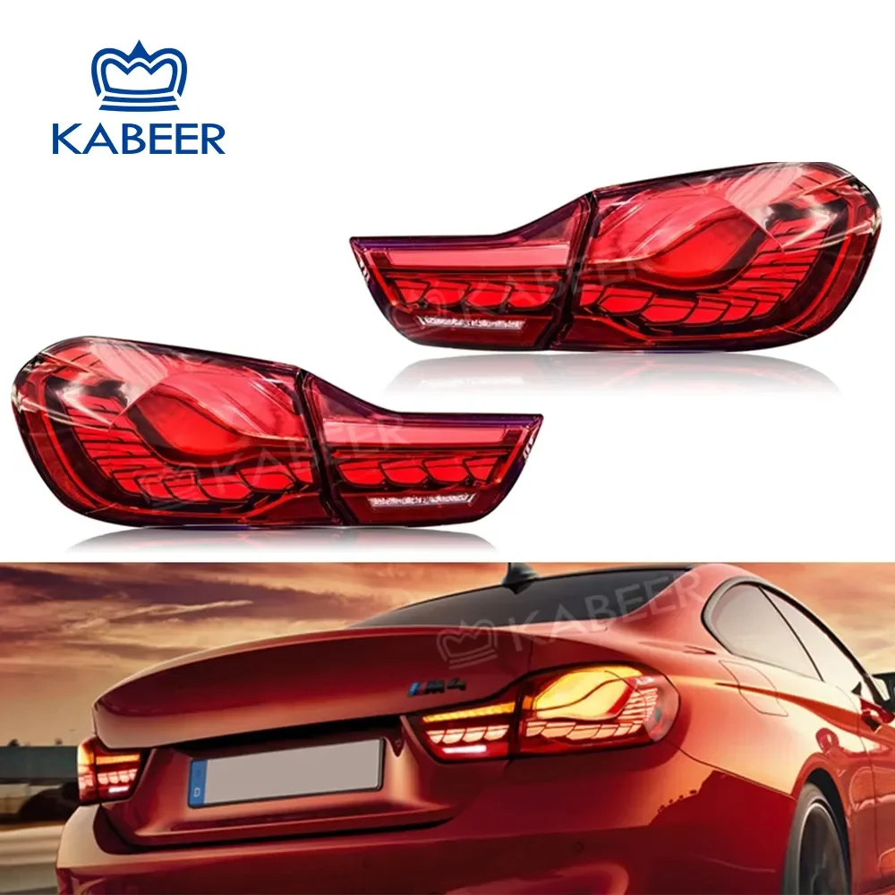 

Автомобильные светодиодные задние фонари для BMW M4 серии F32 F82, задние фонари 2013-2019, задние фонари GTS, автомобильные аксессуары Plug and Play