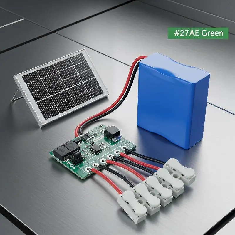 Remote Control Function Solar Street Light Control Circuit Board DC 6-45V Fully Automatic Light Drive Control Board LED Light