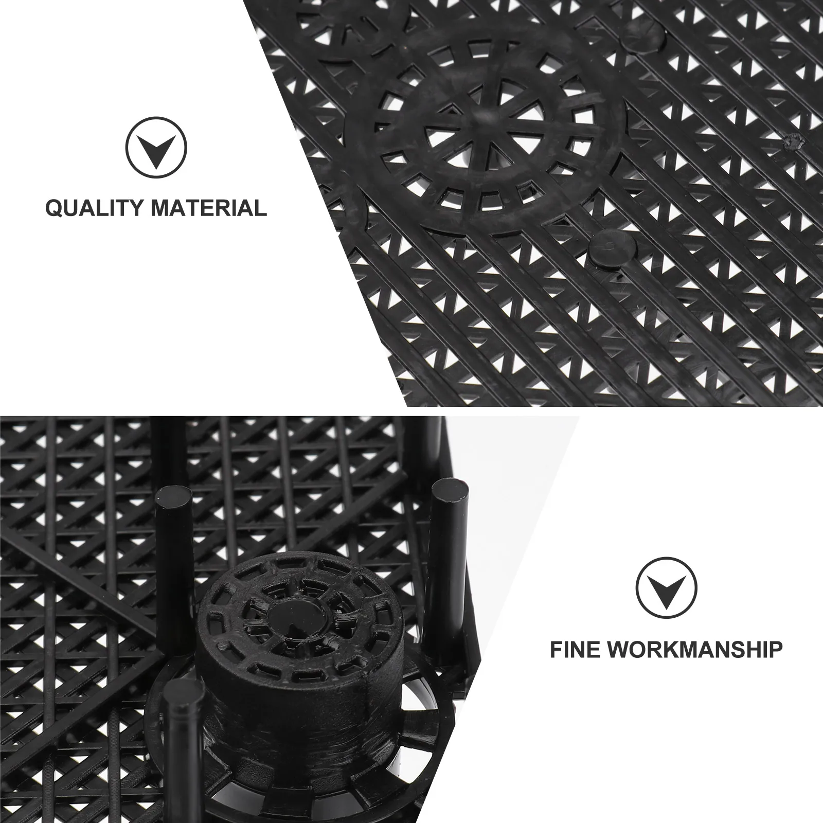 

Fish Tank Bottom Filter Plate Divider Gravel Tray Aquarium Partition System Multi-Hole Splicing Expandable Strong Support Dense