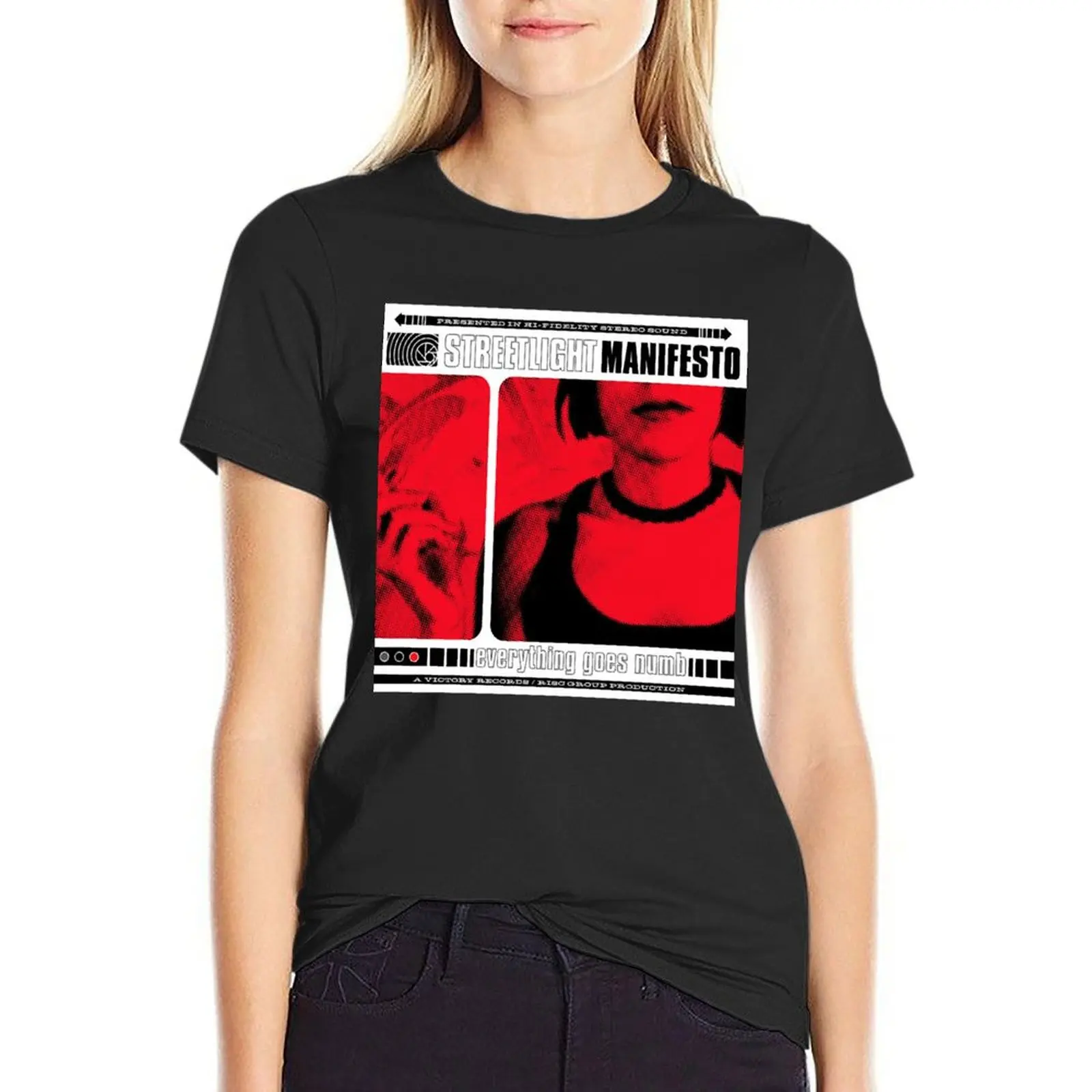 

Streetlight Manifesto everything goes numb Classic T Shirt T-Shirt tops customs design your own vintage clothes T-shirt Women