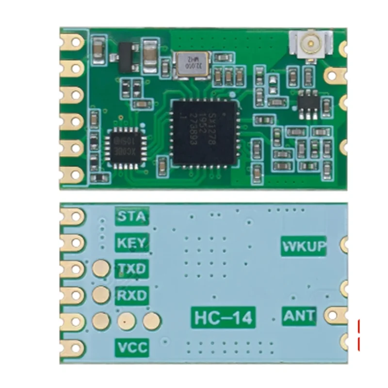 Módulo sem fio HC-14 433Mhz recebendo e transmitindo 1Km Transmissão de dados de comunicação serial Rede Si4438