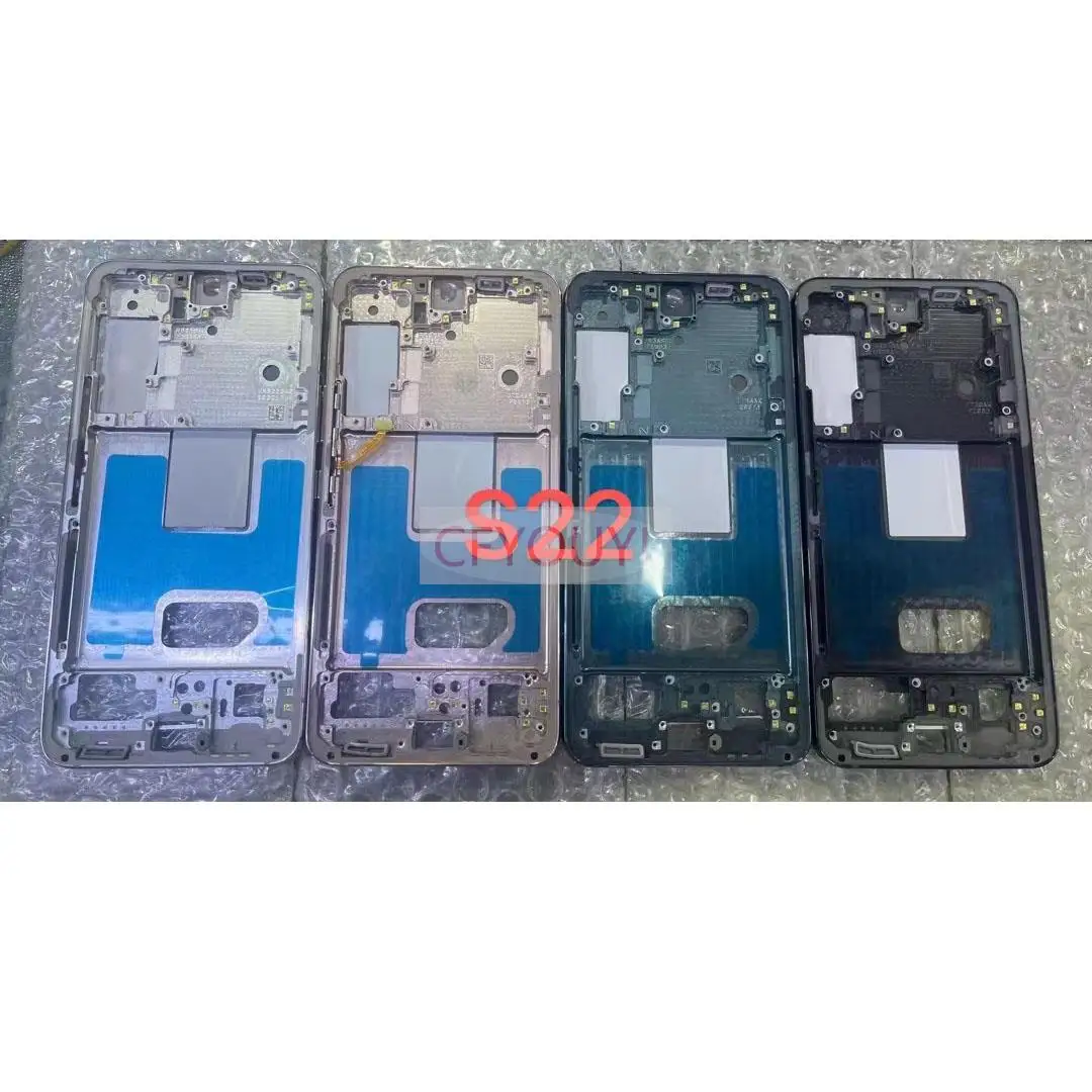 

Mid Middle Plate Frame Housing Parts For Samsung Galaxy S22 S901B S901 LCD Faceplate Middle Frame Bezel Plate