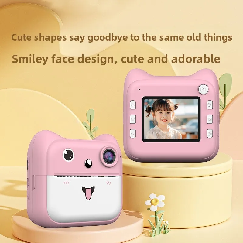 Cartone animato ad alta definizione con fotocamera digitale per bambini A25, può scattare foto, mini giocattoli per bambini, regali di compleanno