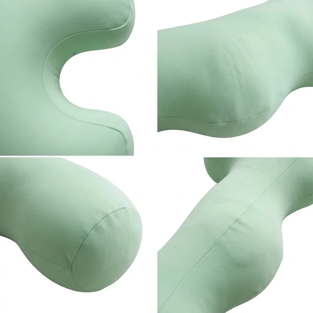 Long Body Cooling Pillow for Pregnancy Support Hugging Design with Removable for washable Cover Breathable 80 cm PP Cotton