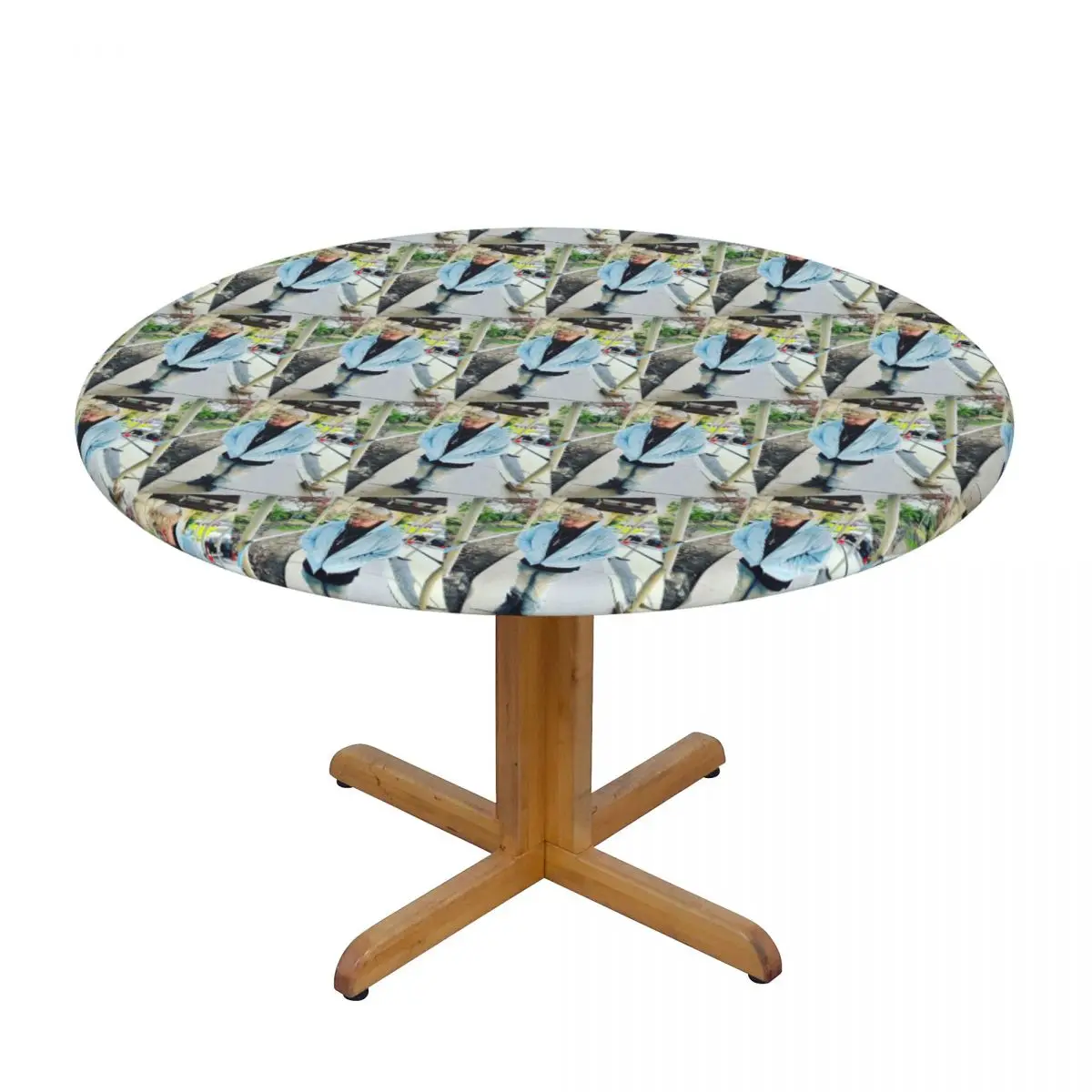 Joeyy Singer Vocalist Music Rapper Waterproof Round Tablecloth Oilproof Table Cloth for Kitchen Events Dining Table Cover